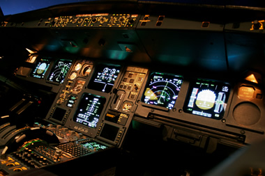 Aircraft cockpit connections cables